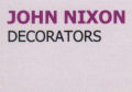 John Nixon Decorators
